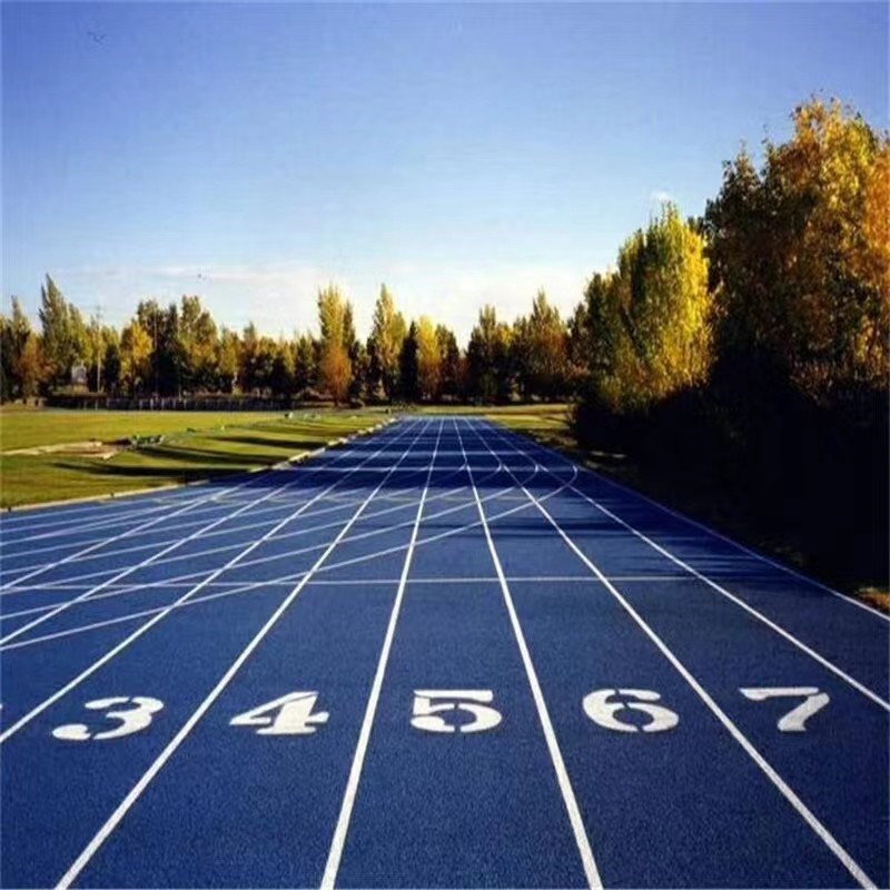 塑胶跑道给人们提供了更便利的运动环境